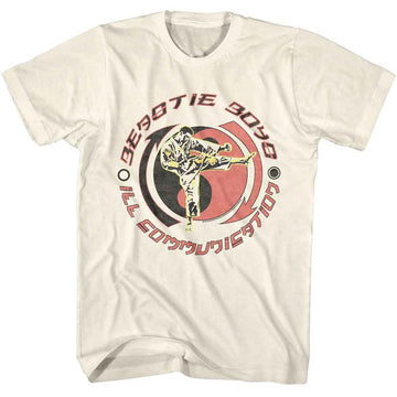 Beastie Boys-Beastie Boys Bb Ying Yang-Natural Adult S/S T-Shirt - Natural