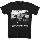 Beastie Boys-Beastie Boys Check Your Head-Black Adult S/S T-Shirt - Black