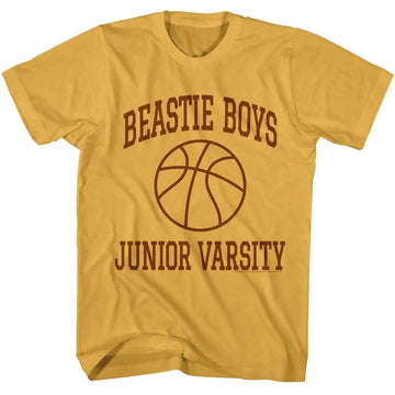 Beastie Boys-Beastie Boys Jr Varsity-Ginger Adult S/S T-Shirt - Ginger