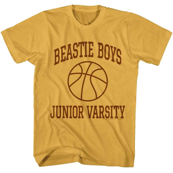 Beastie Boys-Beastie Boys Jr Varsity-Ginger Adult S/S T-Shirt - Ginger