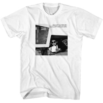 Beastie Boys-Beastie Boys Ic Color Block-White Adult S/S T-Shirt - White
