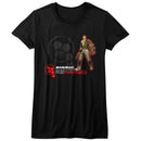 Bionic Commando-Rearmed-Black Ladies S/S T-Shirt - Black