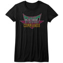 Bionic Commando Pixel Logo Ladies T-Shirts