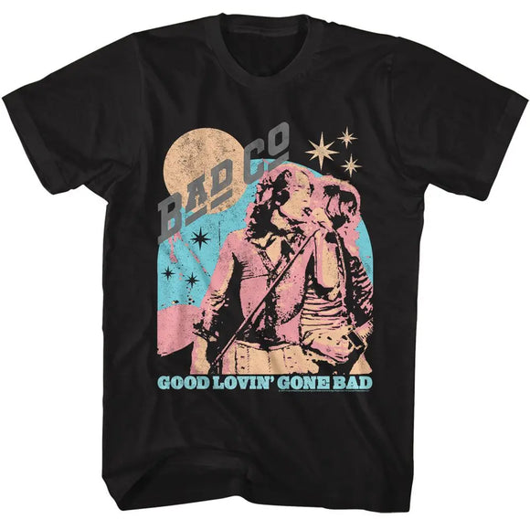 Bad Company-Bad Company Good Luvin-Black Adult S/S T-Shirt - Black