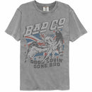 Bad Company Good Lovin Flag Gray Comfort Colors Adult T-Shirt