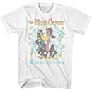 The Black Crowes-The Black Crowes Money Maker Mist-White Adult S/S T-Shirt - White