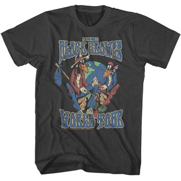 The Black Crowes-The Black Crowes World Tour-Smoke Adult S/S T-Shirt - Smoke