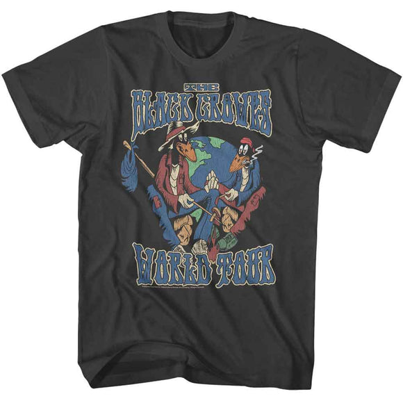 The Black Crowes-The Black Crowes World Tour-Smoke Adult S/S T-Shirt - Smoke