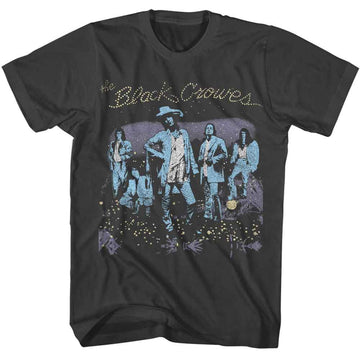The Black Crowes-The Black Crowes By Your Side-Smoke Adult S/S T-Shirt - Smoke