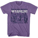 The Black Crowes-The Black Crowes Warpaint-Purple Heather Adult S/S T-Shirt - Purple Heather
