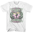 Black Crowes-Black Crowes Boxing-White Adult S/S T-Shirt - White
