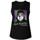 Bela Lugosi-Bela Lugosi Hypnotic-Black Ladies Muscle Tank-S - Black