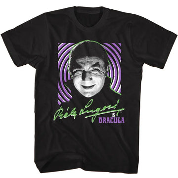 Bela Lugosi-Bela Lugosi Hypnotic-Black Adult S/S T-Shirt - Black
