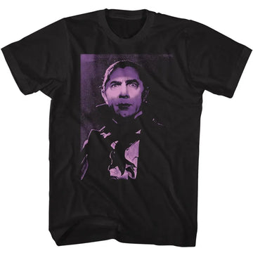 Bela Lugosi-Bela Lugosi Intense Face-Black Adult S/S T-Shirt - Black
