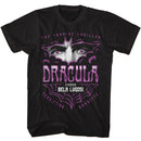 Bela Lugosi-Bela Lugosi Bat Eyes-Black Adult S/S T-Shirt - Black
