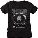 Bela Lugosi-Bela Lugosi White Zombie 1932-Black Ladies S/S T-Shirt - Black