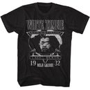 Bela Lugosi-Bela Lugosi White Zombie 1932-Black Adult S/S T-Shirt - Black