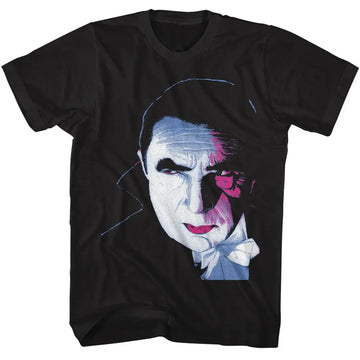 Bela Lugosi-Bela Lugosi Dracula Portrait-Black Adult S/S T-Shirt - Black