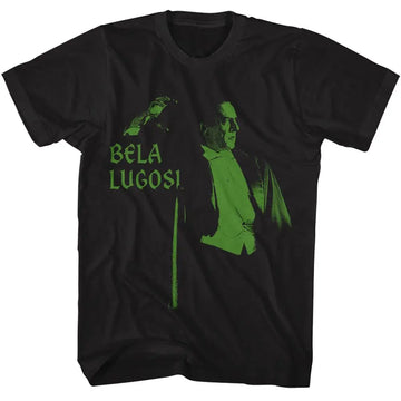 Bela Lugosi-Bela Lugosi Talk To The Hand-Black Adult S/S T-Shirt - Black