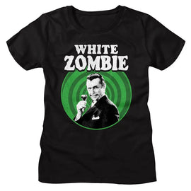 Bela Lugosi-Bela Lugosi Wz Cheers-Black Ladies S/S T-Shirt - Black