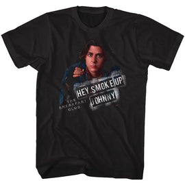 Breakfast Club-Smoke Up-Black Adult S/S T-Shirt - Black
