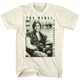 Breakfast Club-The Punk-Natural Adult S/S T-Shirt - Natural