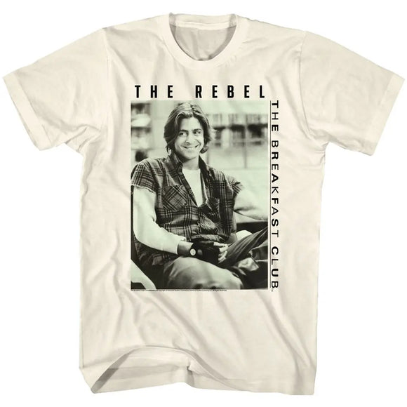 Breakfast Club-The Punk-Natural Adult S/S T-Shirt - Natural