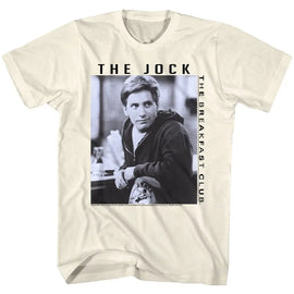 Breakfast Club-The Jock-Natural Adult S/S T-Shirt - Natural