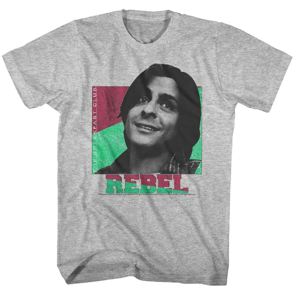 Breakfast Club-Criminal-Gray Heather Adult S/S T-Shirt - Gray Heather