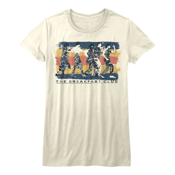 Breakfast Club-Dance Away-Vintage White Ladies S/S T-Shirt - Vintage White