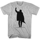 Breakfast Club-Fist Pump 2-Gray Heather Adult S/S T-Shirt - Gray Heather