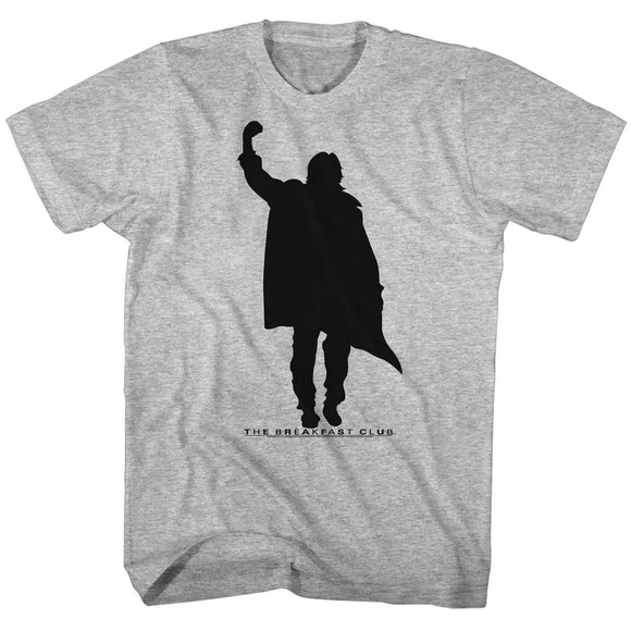 Breakfast Club-Fist Pump 2-Gray Heather Adult S/S T-Shirt - Gray Heather