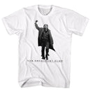 Breakfast Club-Vintage Guy-White Adult S/S T-Shirt - White