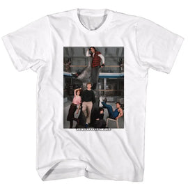 Breakfast Club-Liberry-White Adult S/S T-Shirt - White