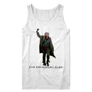 Breakfast Club-Fist Pump Cut Out-White Adult Tank-S - White