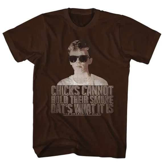 Breakfast Club-Dats It-Dark Chocolate Adult S/S T-Shirt - Dark Chocolate