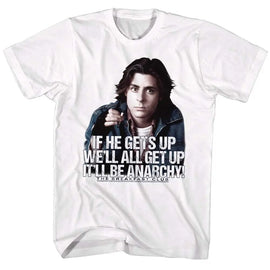 Breakfast Club-Anarchy-White Adult S/S T-Shirt - White