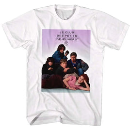 Breakfast Club-Dejueners-White Adult S/S T-Shirt - White