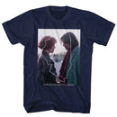 Breakfast Club-Maybe-Navy Adult S/S T-Shirt - Navy