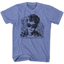 Breakfast Club-Dweebie-Light Blue Heather Adult S/S T-Shirt - Light Blue Heather