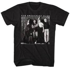Breakfast Club-Bee Ehn Doubleyoo-Black Adult S/S T-Shirt - Black