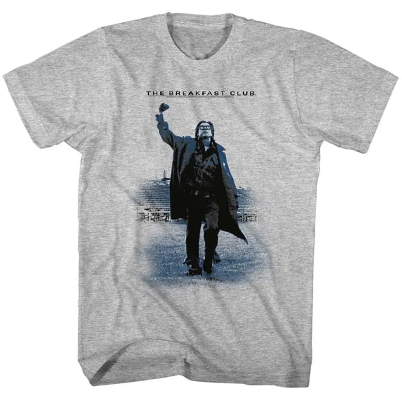 Breakfast Club-Victory-Gray Heather Adult S/S T-Shirt - Gray Heather