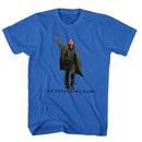 Breakfast Club-Fistpumpcutout-Royal Adult S/S T-Shirt - Royal