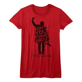 Breakfast Club-Neverforget- Red Ladies S/S T-Shirt - Red