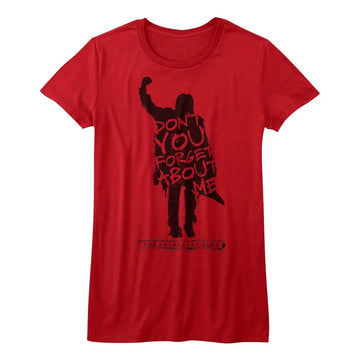 Breakfast Club-Neverforget- Red Ladies S/S T-Shirt - Red