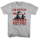Breakfast Club-Pot Pie-Gray Heather Adult S/S T-Shirt - Gray Heather