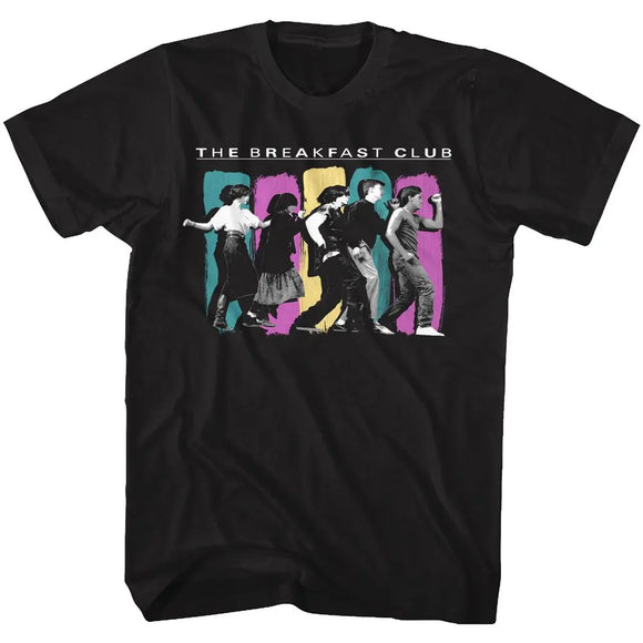 Breakfast Club-Breakdance Live-Black Adult S/S T-Shirt - Black