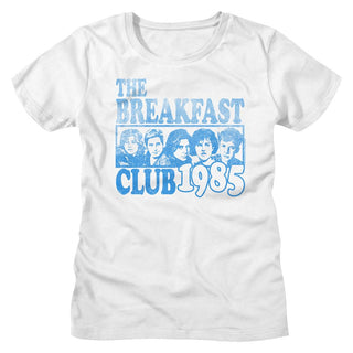 Breakfast Club Bllue Ink Box Ladies T-Shirts