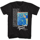 Breakfast Club-Heatmap2-Black Adult S/S T-Shirt - Black