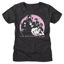 Breakfast Club-Breakfast Club Club And Logo-Black Ladies S/S T-Shirt - Black